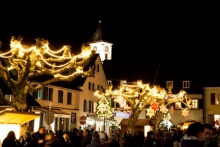 Weihnachtsaktion auf dem Blumenplatz