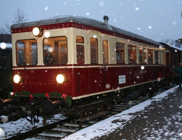 Fahrten mit dem Weihnachtszug